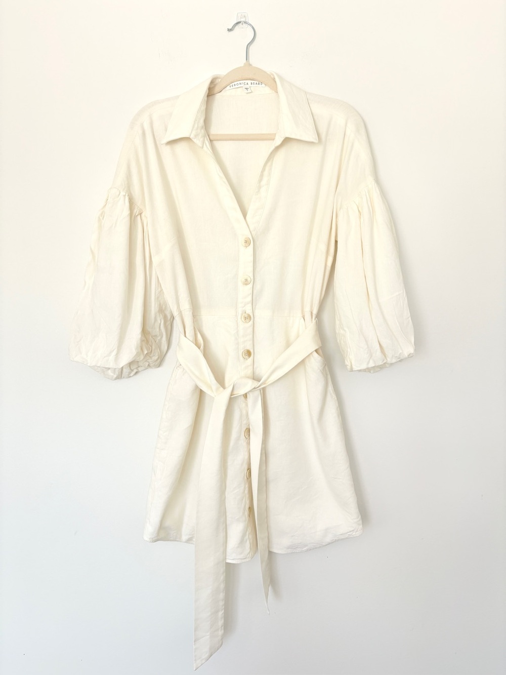 Veronica Beard “Samy” Dress Linen Blend Size 8
